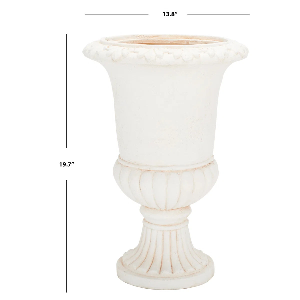 Copacabana 19.7" H Magnesium Oxide Urn Planter thumbnail 4